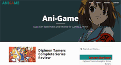 Desktop Screenshot of ani-game.com