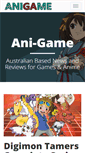 Mobile Screenshot of ani-game.com